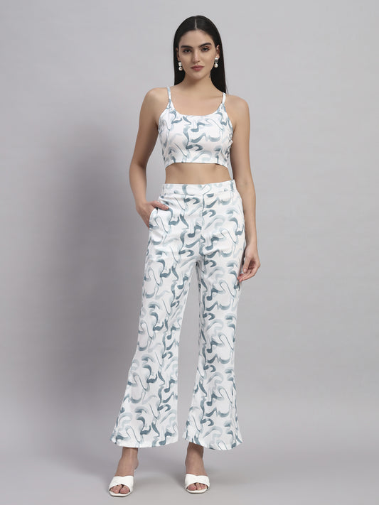 Top & Bootcut pant Co-ord set