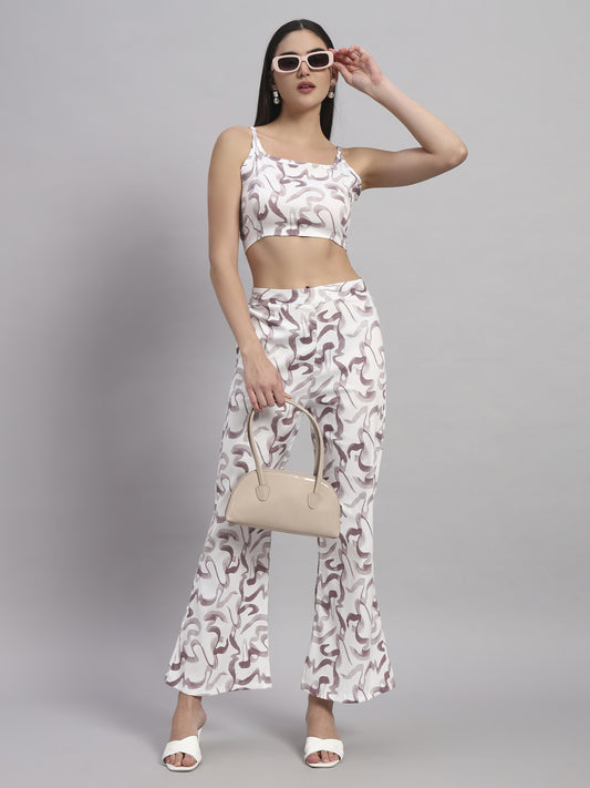 Top & Bootcut pant Co-ord set