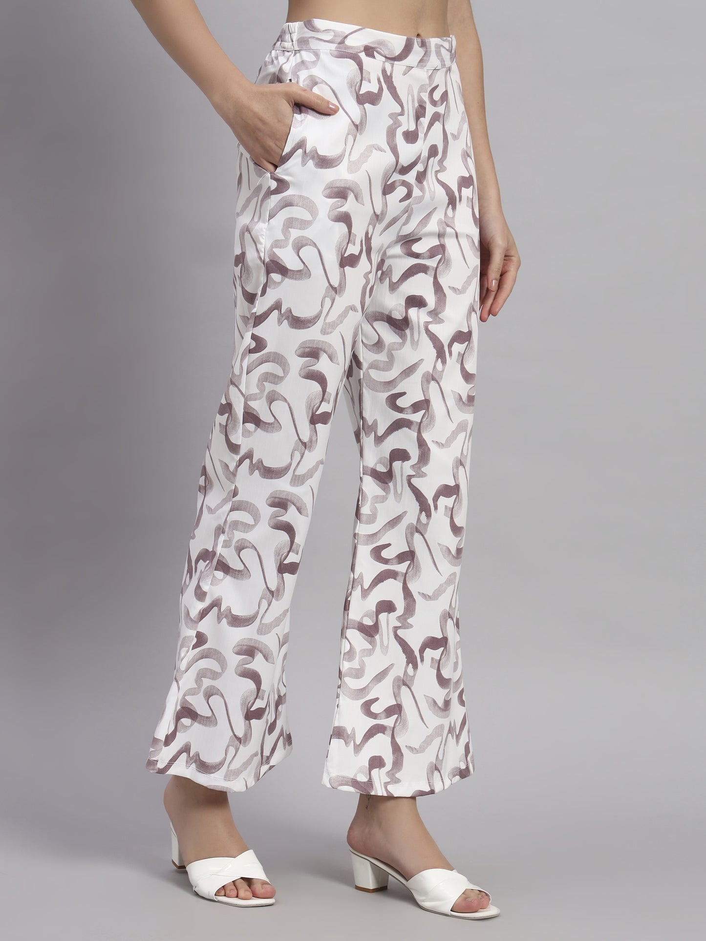 Top & Bootcut pant Co-ord set