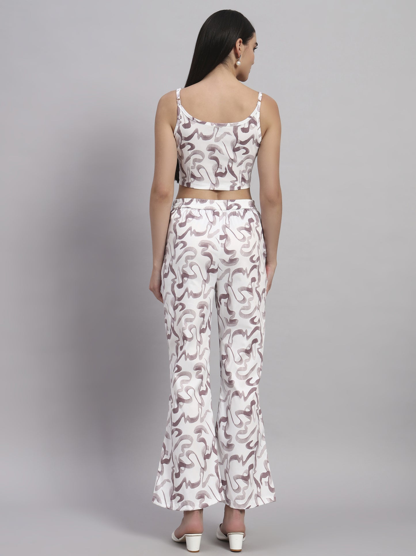 Top & Bootcut pant Co-ord set